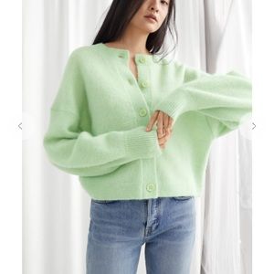 & other stories wool/alpaca cardigan